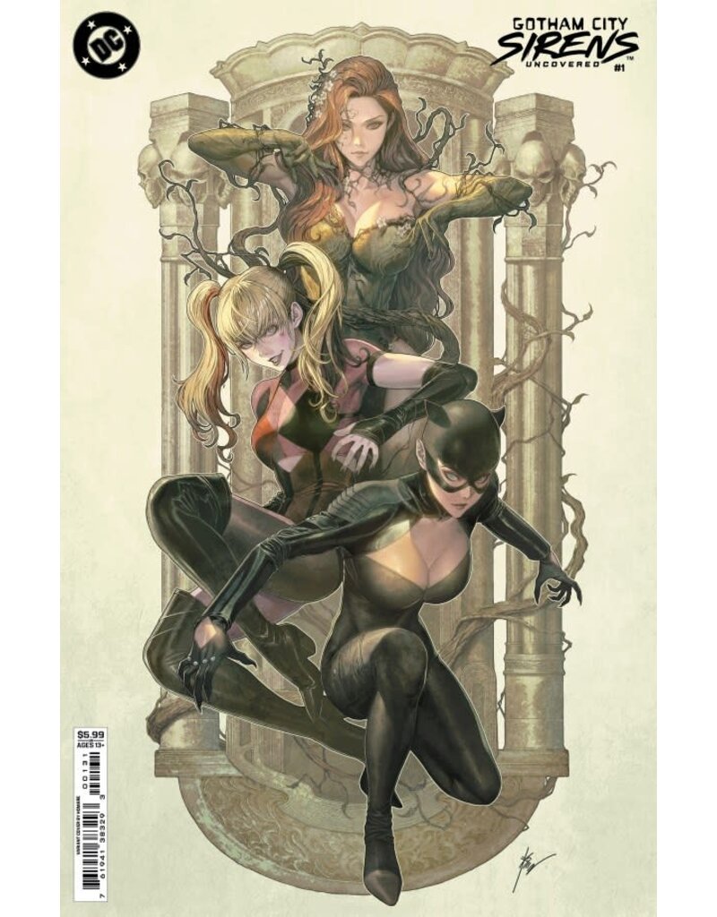 DC COMICS Gotham City Sirens: Uncovered #1  Cover B Homare Variant
