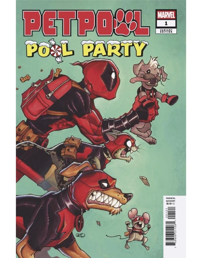 Marvel Comics Petpool: Pool Party #1  Chrissie Zullo Uminga Variant