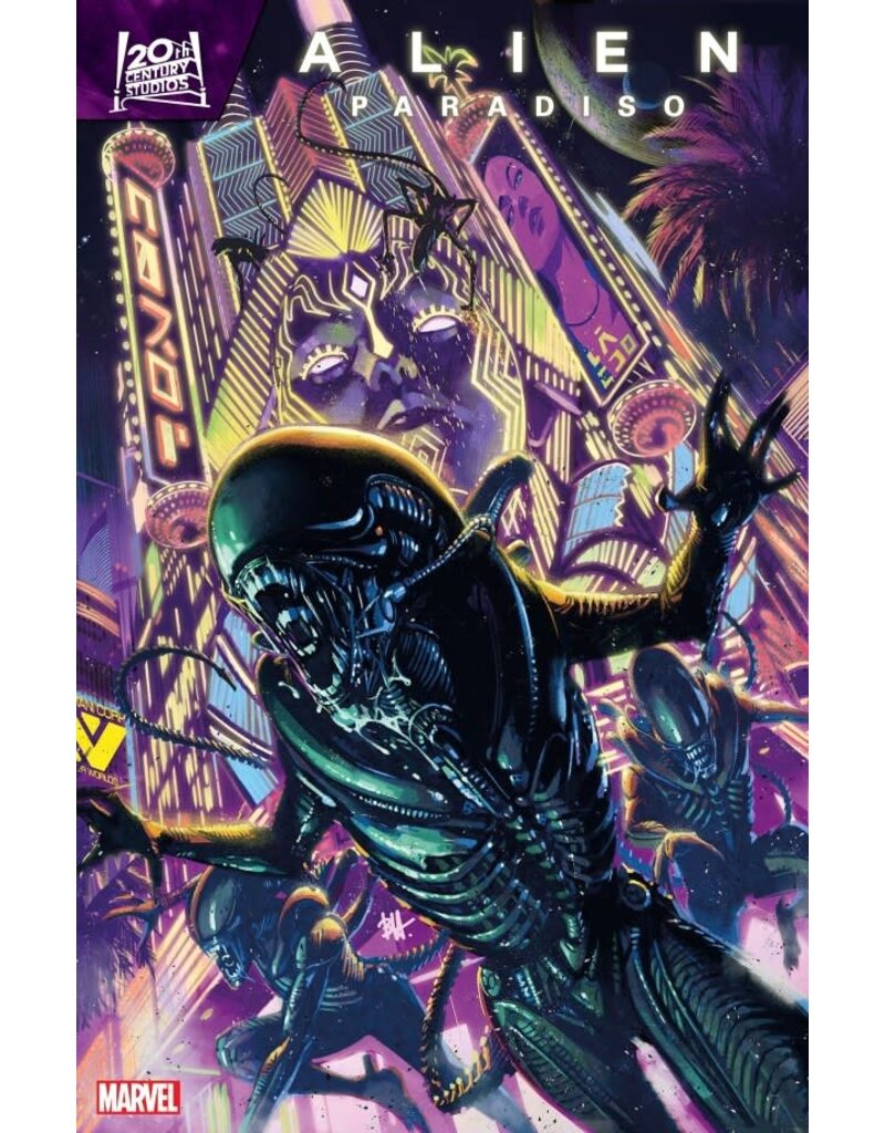 Marvel Comics Alien: Paradiso #1  Ben Harvey Variant