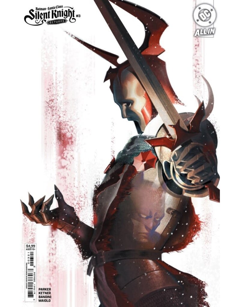 DC COMICS Batman / Santa Claus: Silent Knight Returns #3  Cover B Reiko Murakami Card Stock Variant