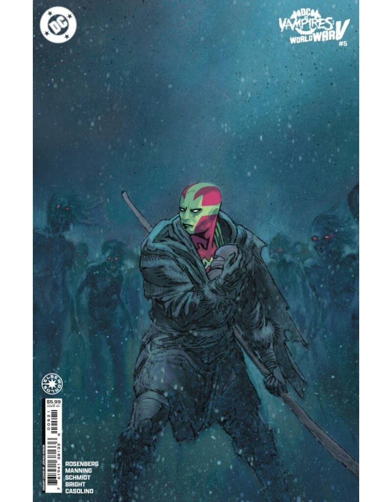 DC COMICS DC vs. Vampires: World War V #5  Cover B Josh Hixson Card Stock Variant