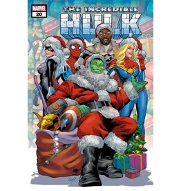 Marvel Comics The Incredible Hulk #20  Greg Land Winter Holiday Variant