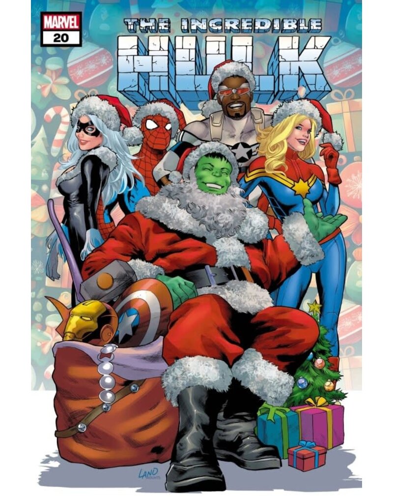 Marvel Comics The Incredible Hulk #20  Greg Land Winter Holiday Variant
