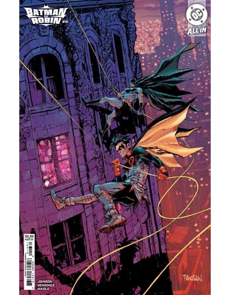 DC COMICS Batman and Robin #16  Cover C Dan Panosian Card Stock Variant
