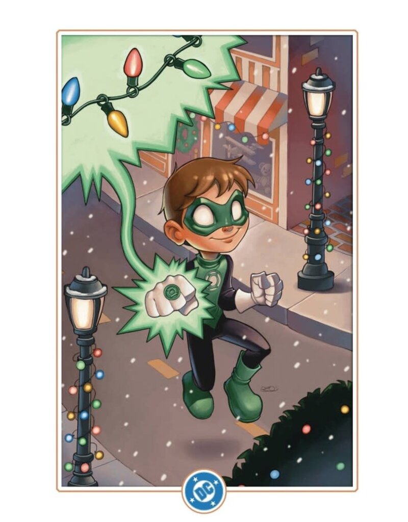 DC COMICS Green Lantern #18  Cover D Chrissie Zullo Uminga Winter Wonderland Card Stock Virgin Variant