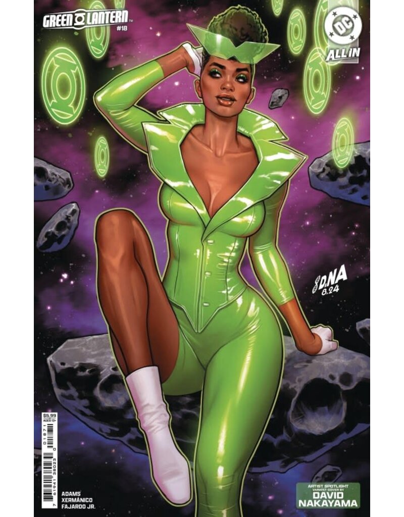 DC COMICS Green Lantern #18  Cover E David Nakayama Artist Spotlight Variant
