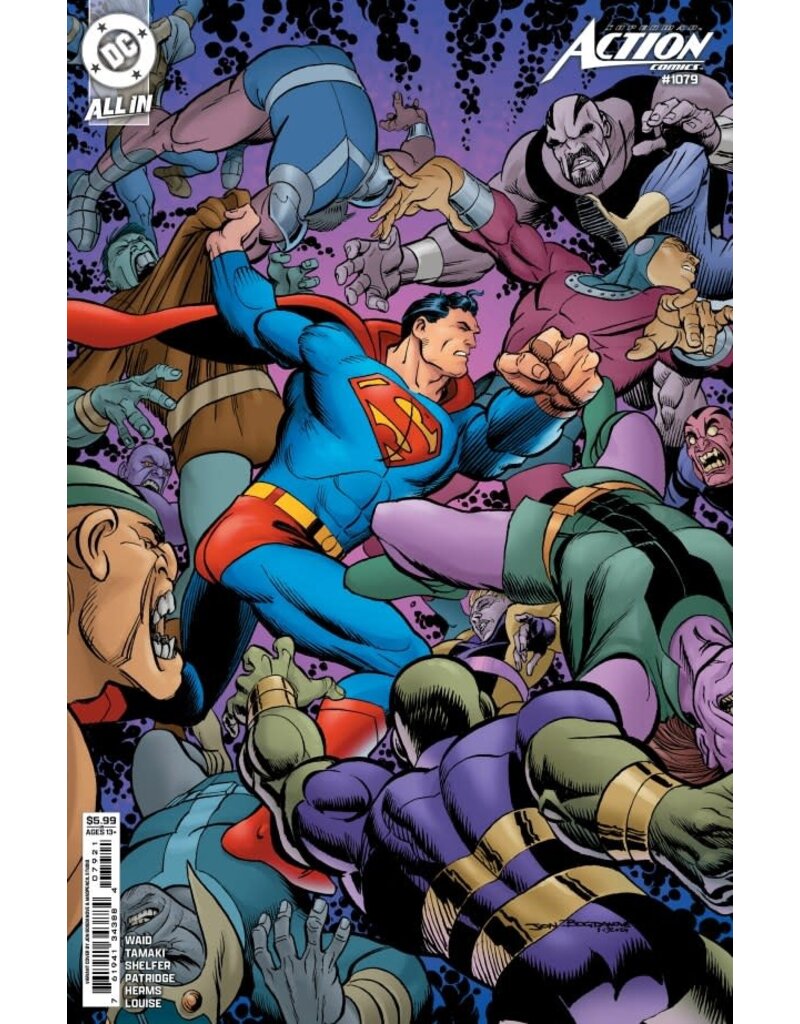 DC COMICS Action Comics #1079  Cover B Jon Bogdanove Card Stock Variant