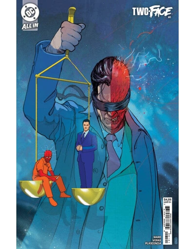 DC COMICS Two-Face #1  Cover B Christian Ward Card Stock Variant
