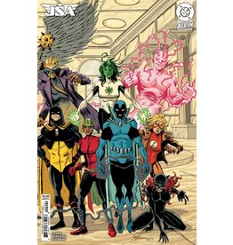 DC COMICS JSA #2  Cover B Jeff Lemire Connecting Card Stock Variant