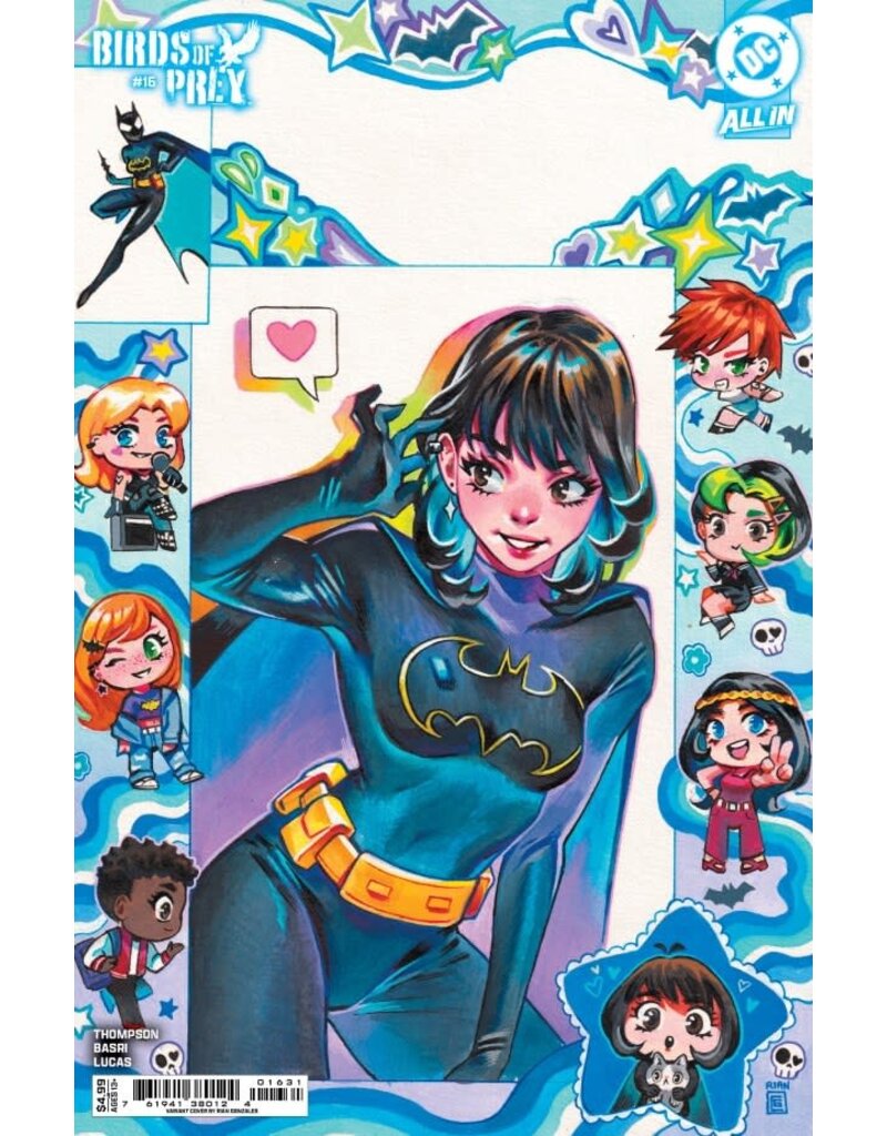 DC COMICS Birds of Prey #16  Cover C Rian Gonzales Card Stock Variant