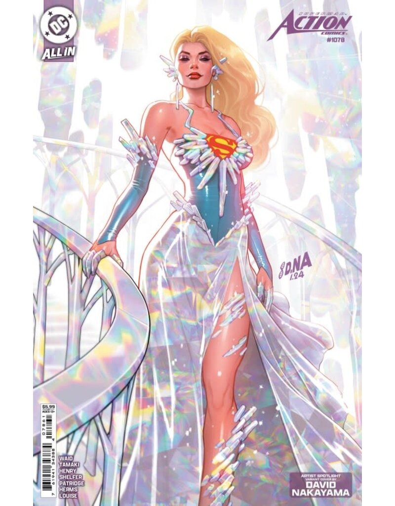 DC COMICS Action Comics #1078  Cover D David Nakayama Artist Spotlight Card Stock Variant
