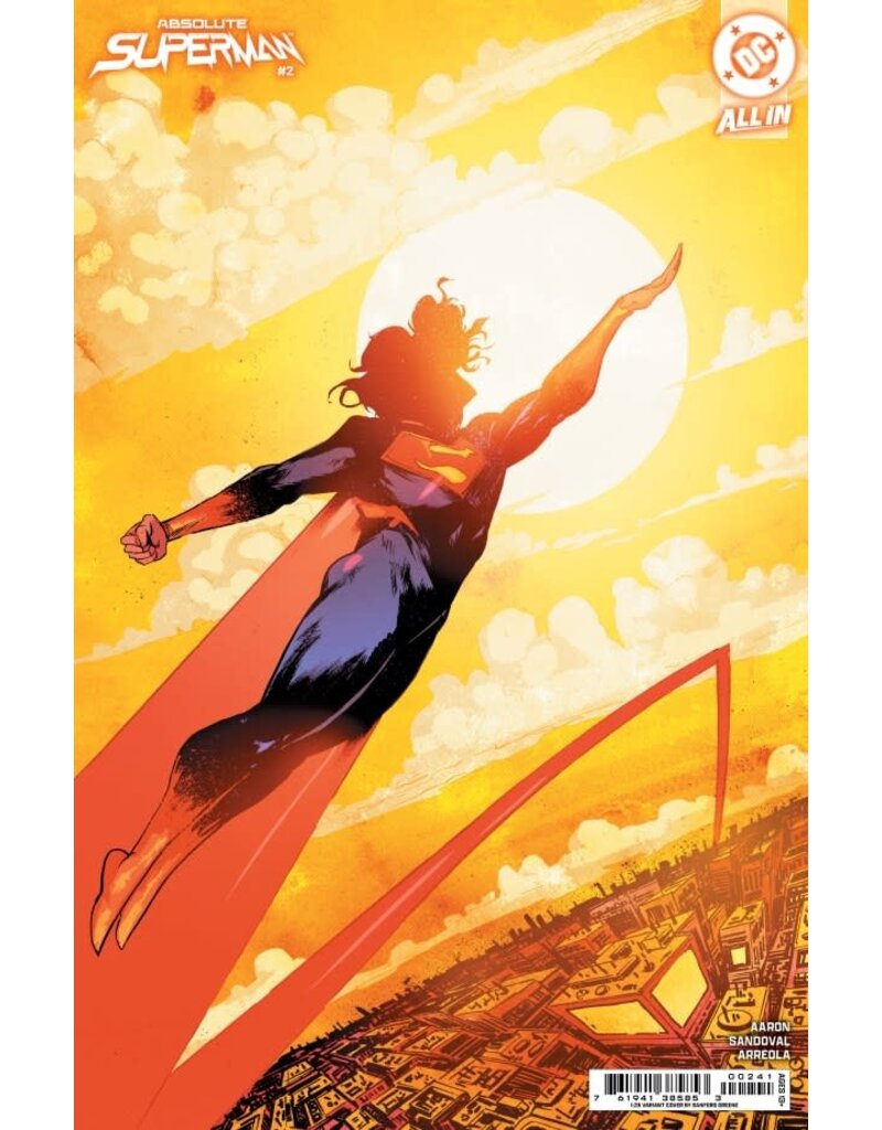 DC COMICS Absolute Superman #2  Cover D 1:25 Sanford Greene Card Stock Variant