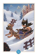 DC COMICS Batman #155  Cover G Chrissie Zullo Uminga Winter Wonderland Card Stock Virgin Variant