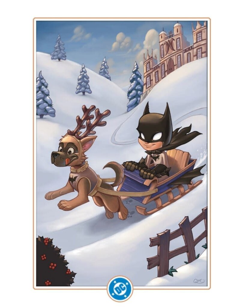DC COMICS Batman #155  Cover G Chrissie Zullo Uminga Winter Wonderland Card Stock Virgin Variant