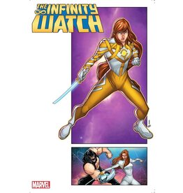 Marvel Comics The Infinity Watch #1  David Baldeón Handbook Homage Variant