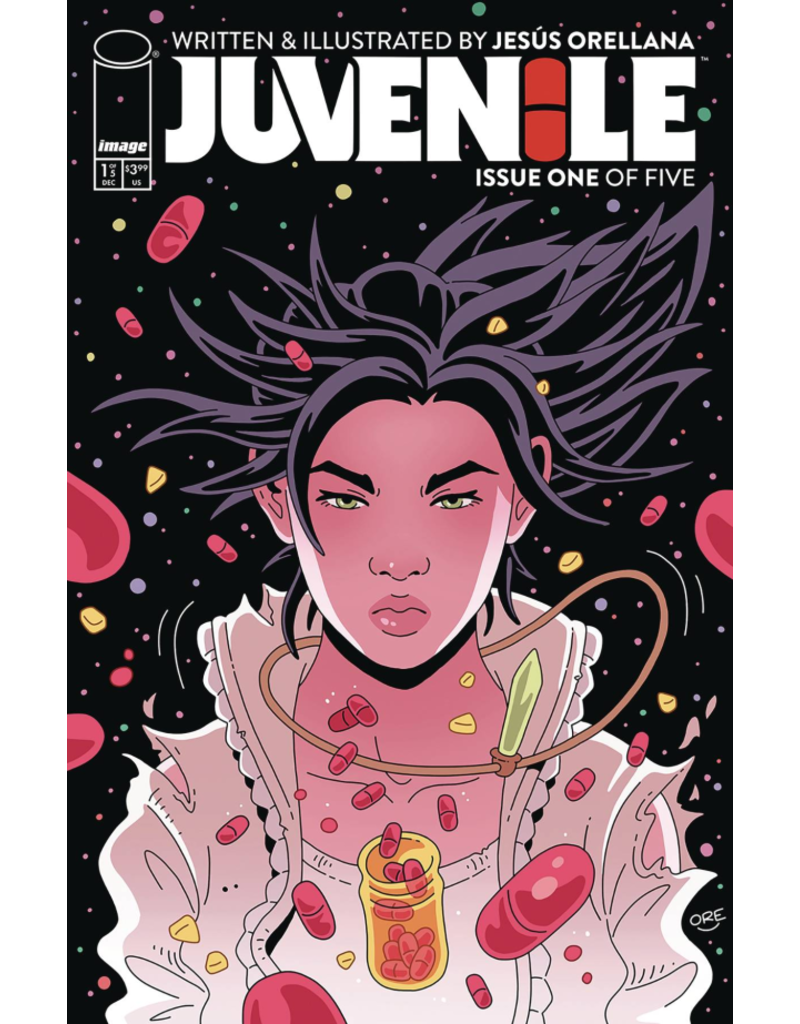 IMAGE COMICS Juvenile #1  Cover B Jesús Orellana Black Variant