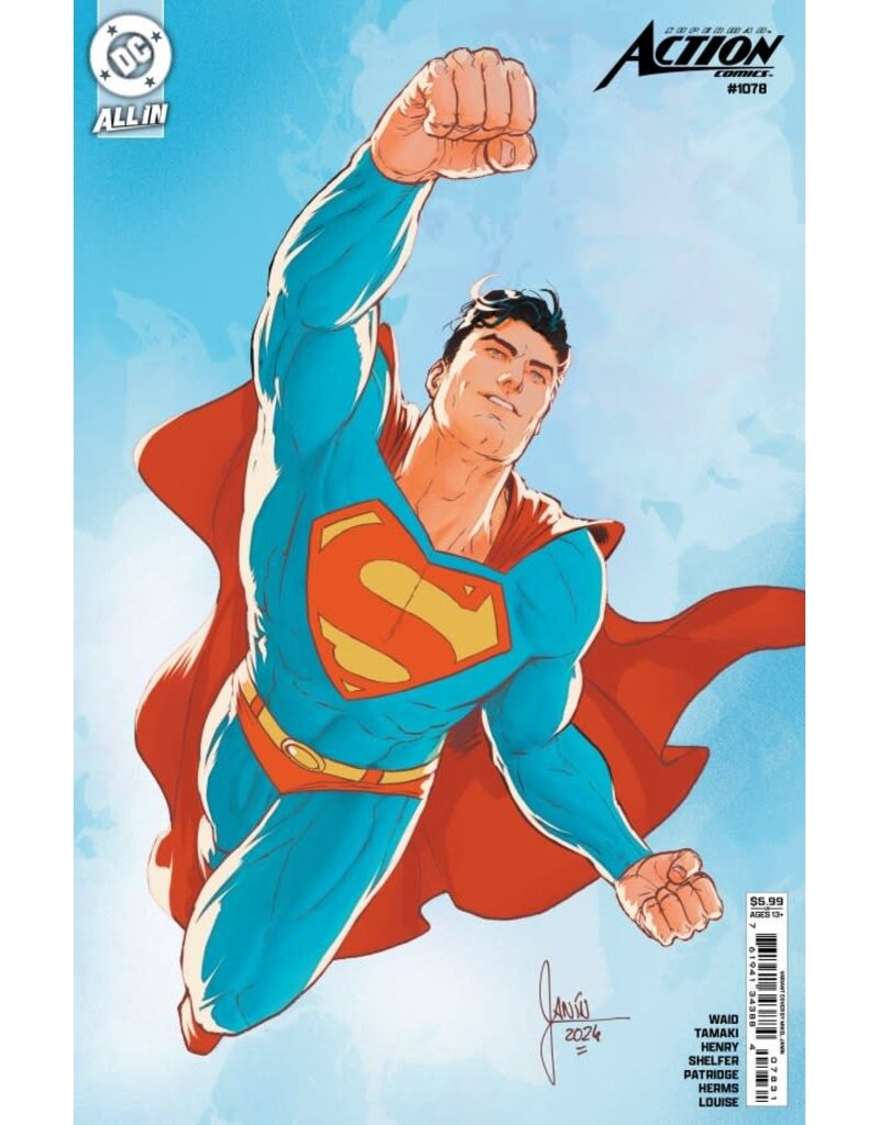 DC COMICS Action Comics #1078  Cover C Mikel Janín Card Stock Variant