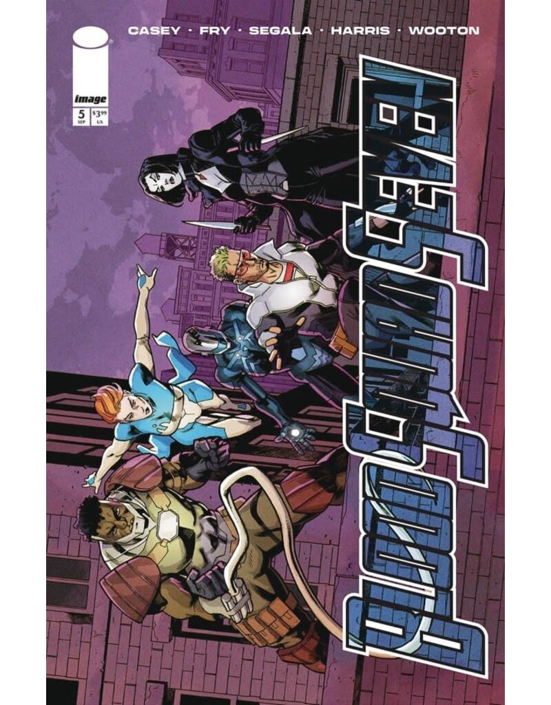 IMAGE COMICS Blood Squad Seven #5  Cover C 1:10 Mike Hawthorne Variant