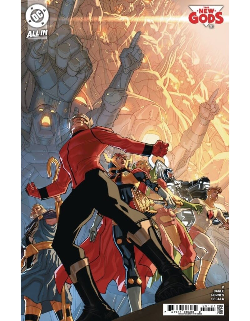 DC COMICS The New Gods #1  Cover C Pete Woods Card Stock Variant