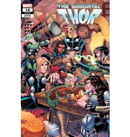 Marvel Comics The Immortal Thor #18  Nick Bradshaw Winter Holiday Variant