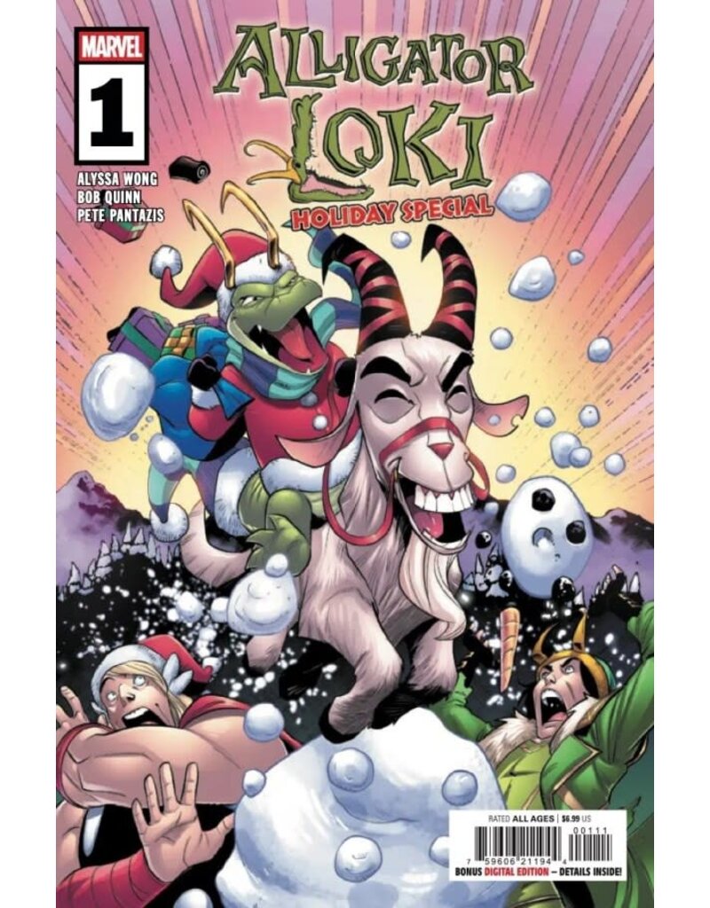 Marvel Comics Alligator Loki Holiday Special #1