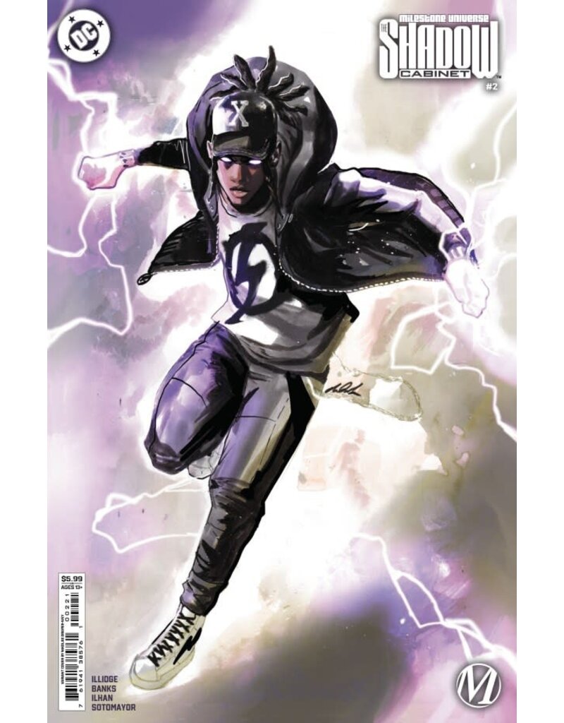 DC COMICS Milestone Universe: The Shadow Cabinet #2  Cover B Nikolas Draper-Ivey Card Stock Variant