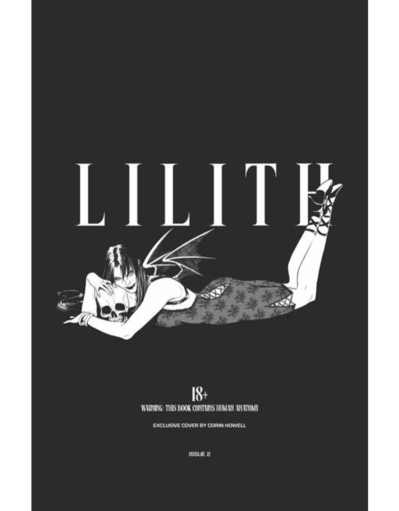 vault comics Lilith #2  Cover E Corin Howell Black Bag Variant