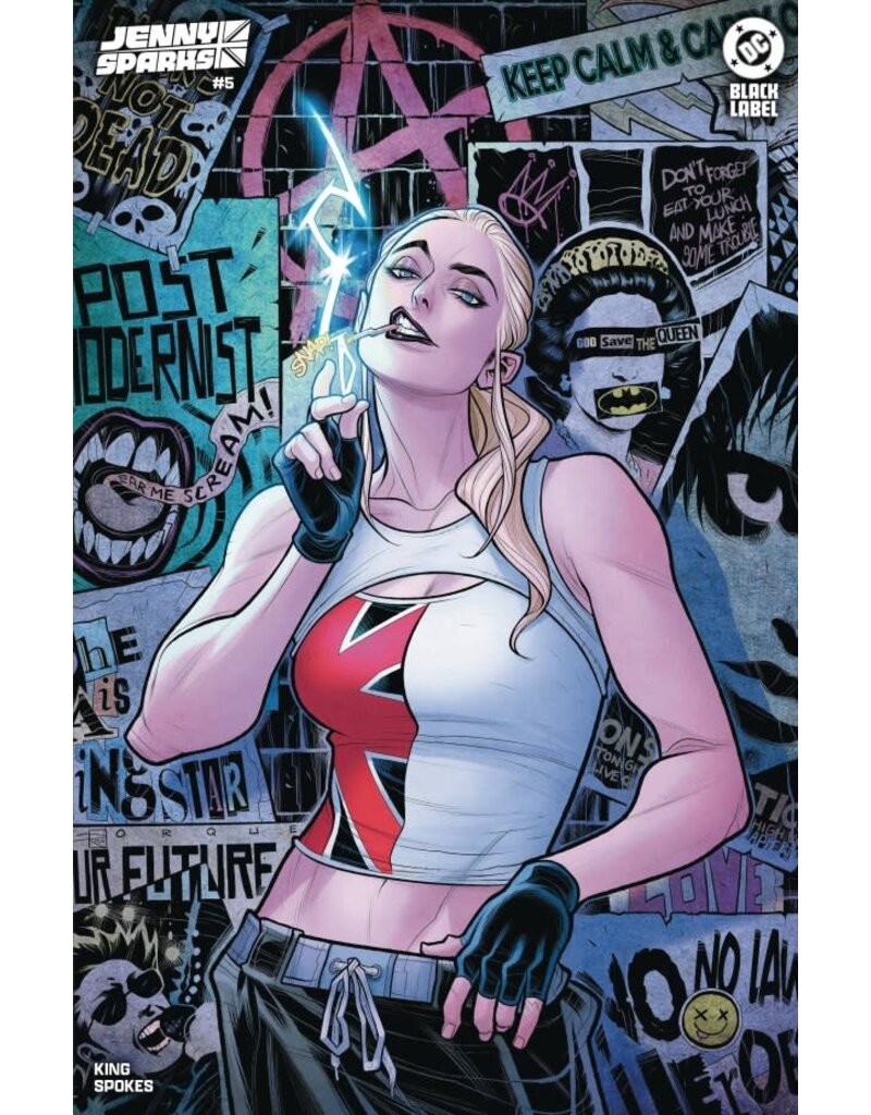 DC COMICS Jenny Sparks #5  Cover B Elizabeth Torque Card Stock Variant