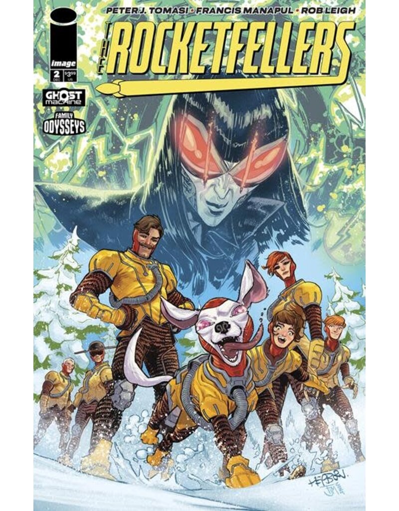 IMAGE COMICS The Rocketfellers #2  Cover C Scott Hepburn Variant