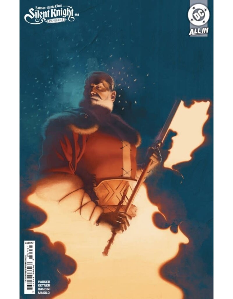 DC COMICS Batman / Santa Claus: Silent Knight Returns #4  Cover C 1:25 Marc Aspinall Card Stock Variant