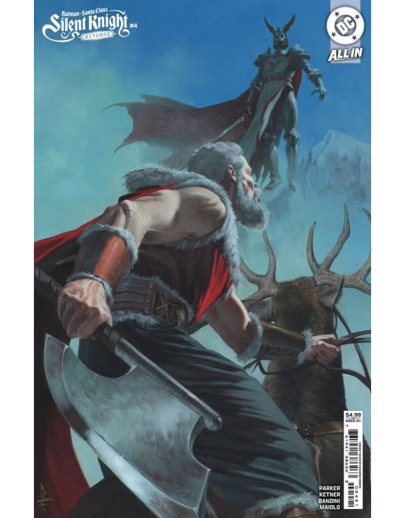 DC COMICS Batman / Santa Claus: Silent Knight Returns #4  Cover B Riccardo Federici Card Stock Variant