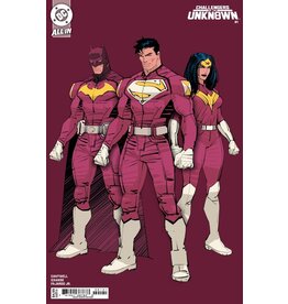 DC COMICS Challengers of the Unknown #1  Cover D Dan Mora Character Design Card Stock Variant