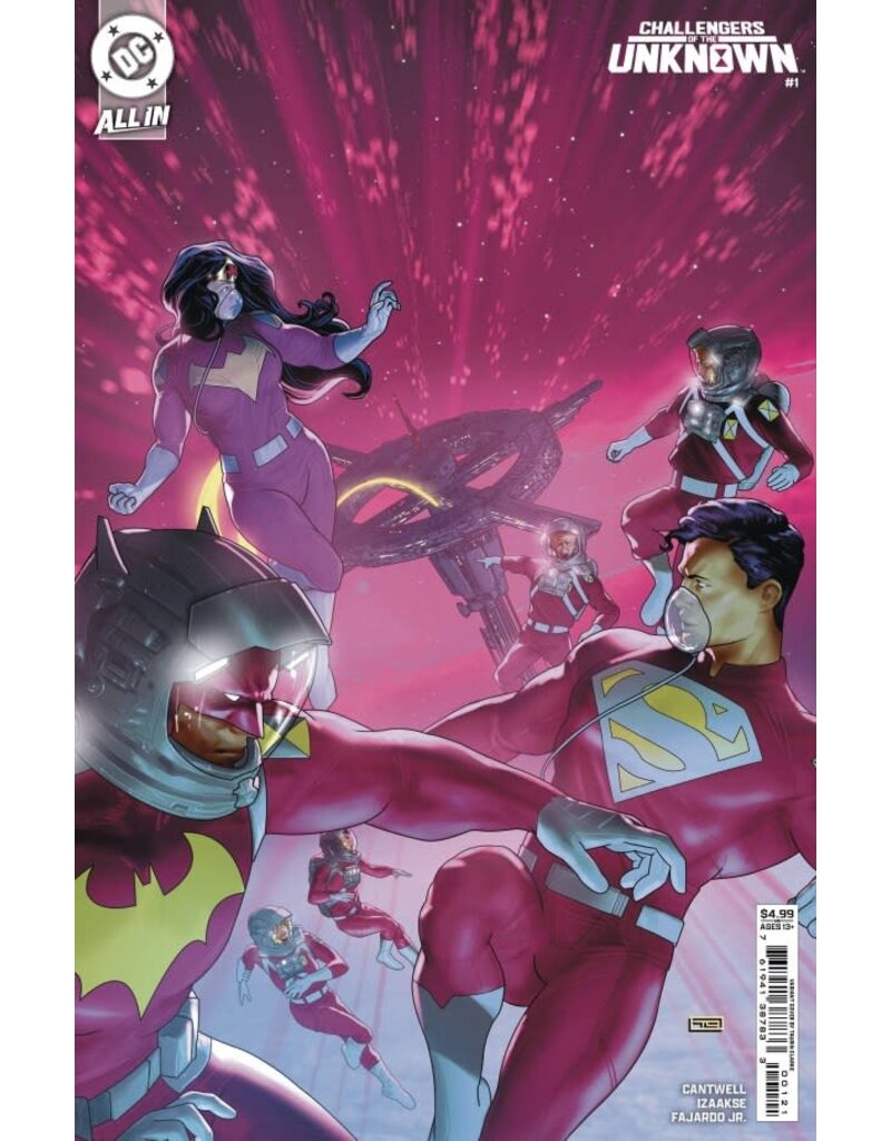 DC COMICS Challengers of the Unknown #1  Cover B Taurin Clarke Card Stock Variant