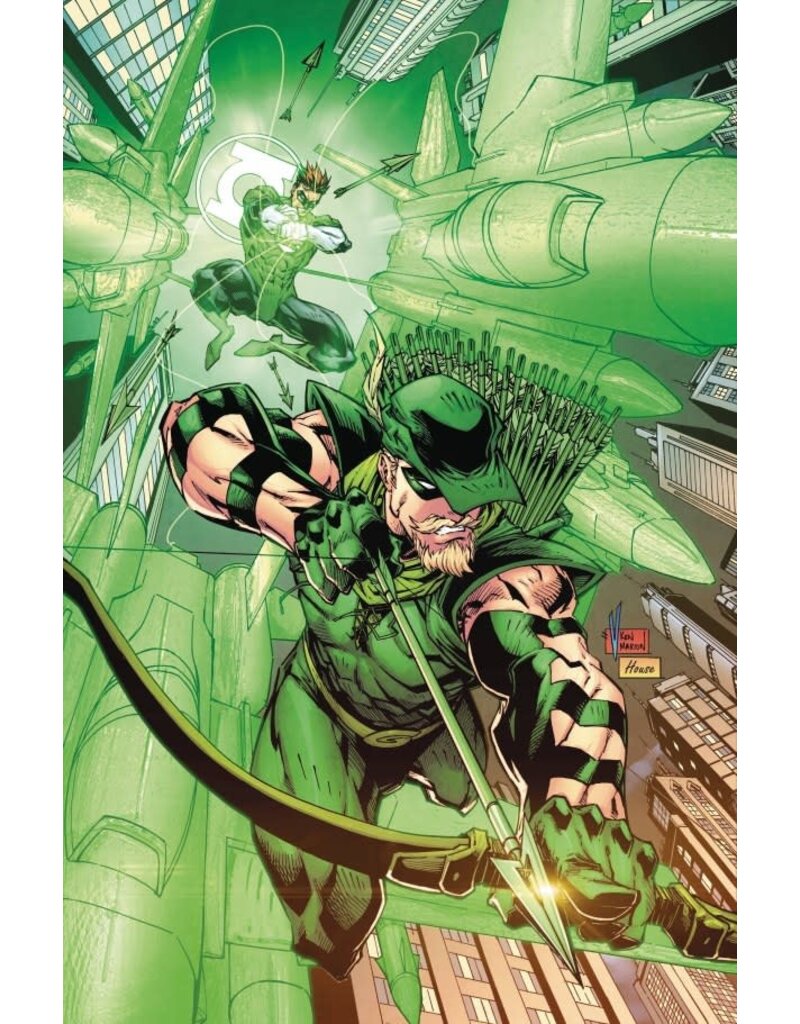 DC COMICS Green Lantern / Green Arrow: World's Finest Special #1  Cover C V. Ken Marion Card Stock Variant