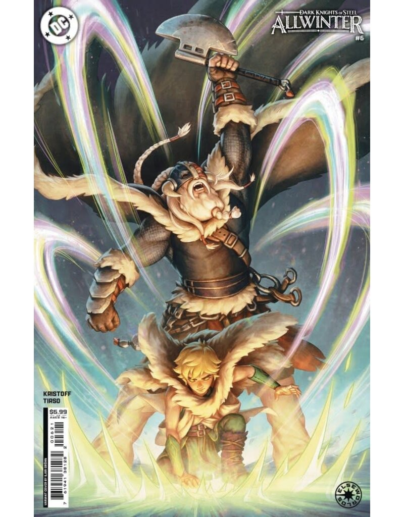 DC COMICS Dark Knights of Steel: Allwinter #6  Cover C Ilari Grohn Card Stock Variant