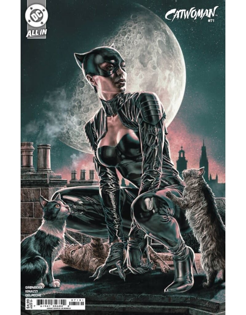 DC COMICS Catwoman #71  Cover C Lee Bermejo Card Stock Variant