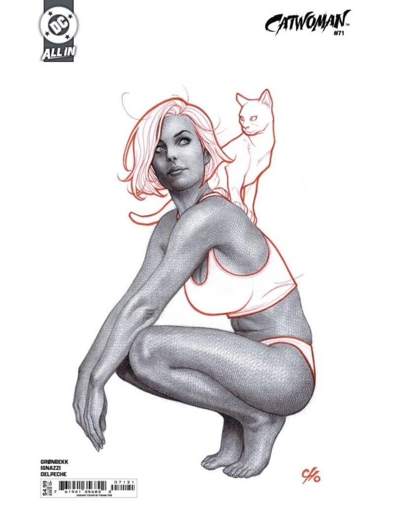 DC COMICS Catwoman #71  Cover B Frank Cho Card Stock Variant