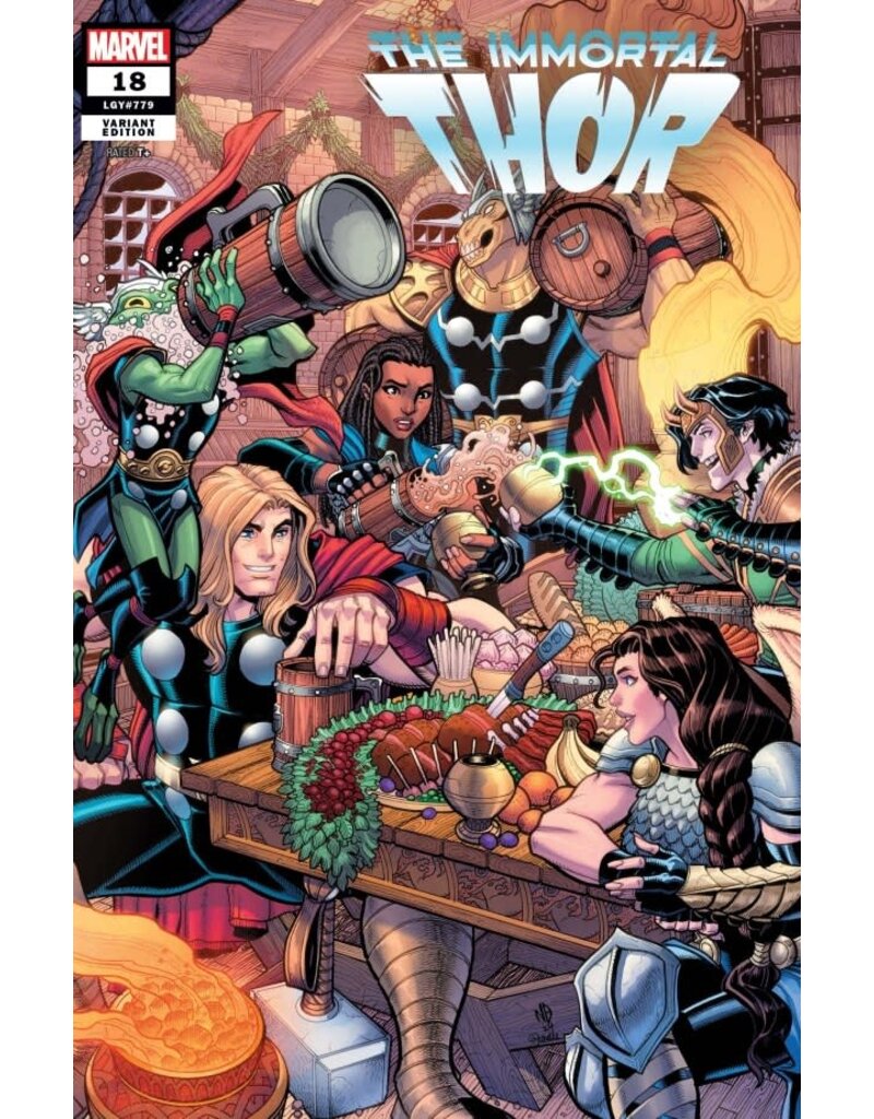 Marvel Comics The Immortal Thor #18  Nick Bradshaw Winter Holiday Variant
