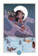 DC COMICS Wonder Woman #16  Cover D Chrissie Zullo Uminga Winter Wonderland Card Stock Virgin Variant