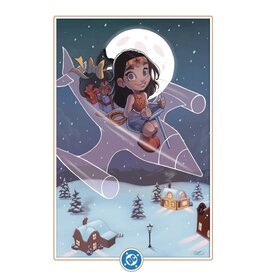 DC COMICS Wonder Woman #16  Cover D Chrissie Zullo Uminga Winter Wonderland Card Stock Virgin Variant