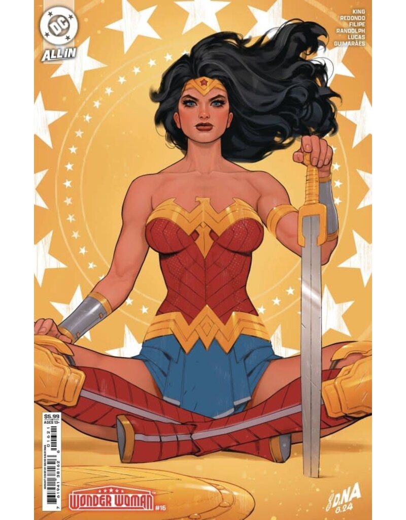 DC COMICS Wonder Woman #16  Cover B David Nakayama Card Stock Variant