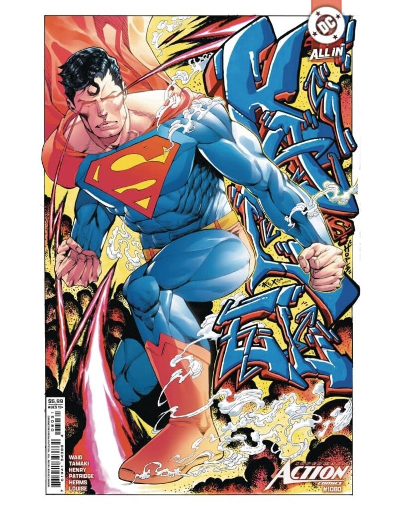 DC COMICS Action Comics #1080  Cover C Mario 'Fox' Foccillo Card Stock Variant