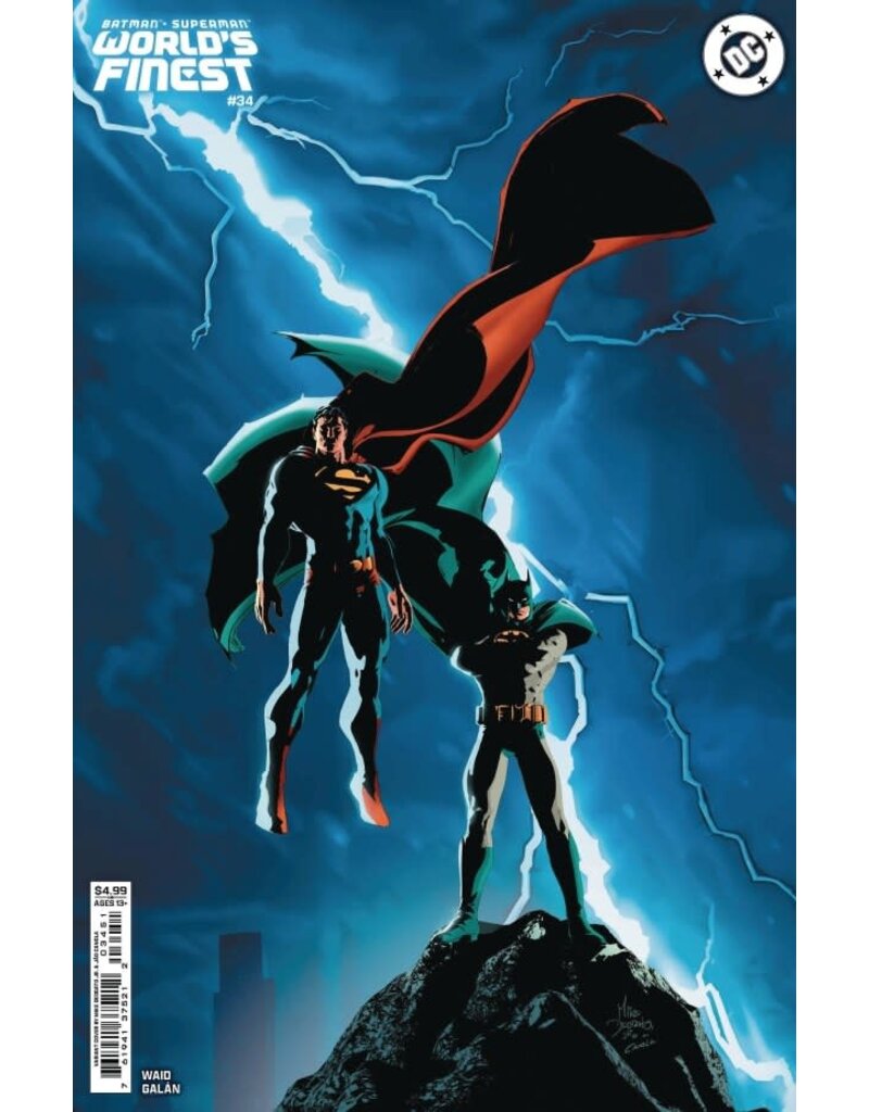 DC COMICS Batman / Superman: World's Finest #34  Cover C Mike Deodato Jr. Card Stock Variant