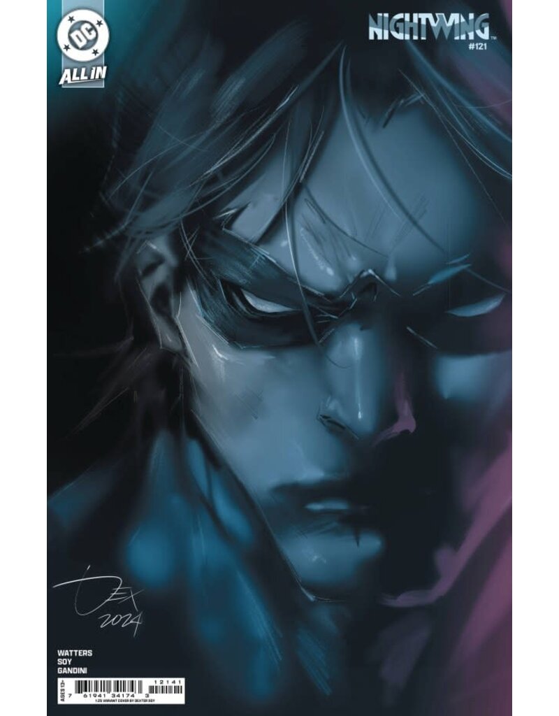 DC COMICS Nightwing #121  Cover E 1:25 Dexter Soy Card Stock Variant