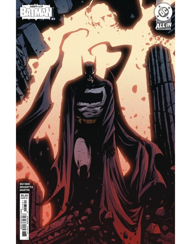 DC COMICS Absolute Batman #3  Cover B Becky Cloonan Card Stock Variant