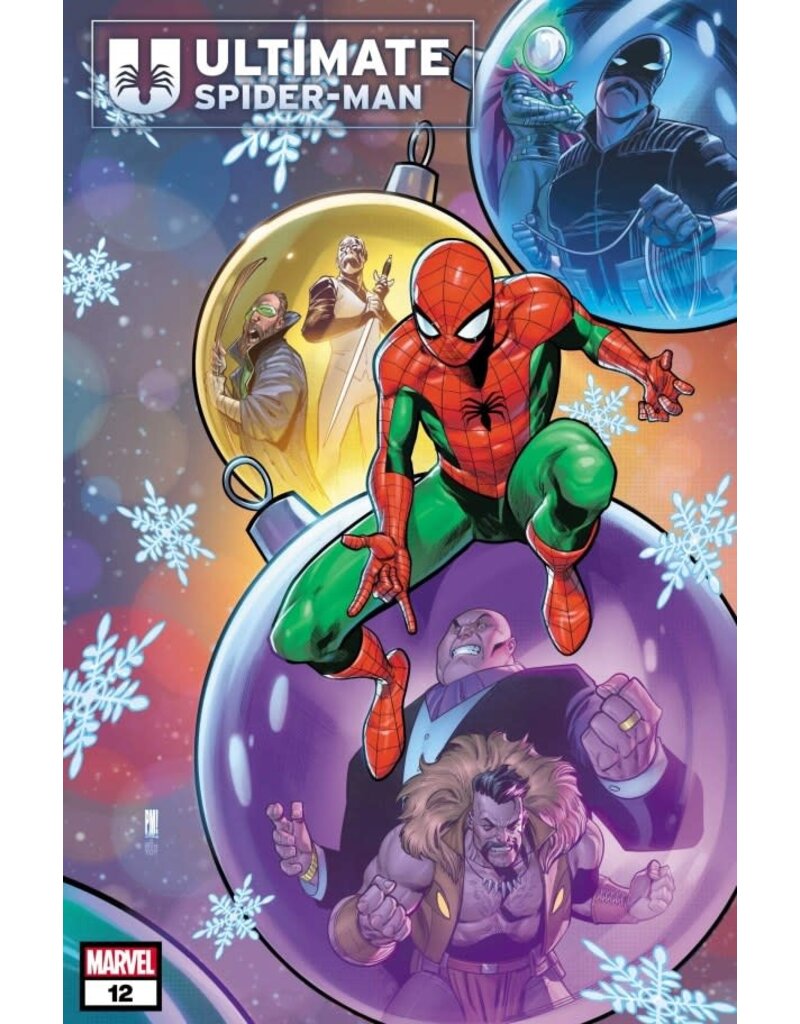 Marvel Comics Ultimate Spider-Man #12  Paco Medina Winter Holiday Variant