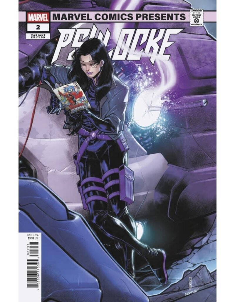 Marvel Comics Psylocke #2  David Baldeón Marvel Comics Presents Variant