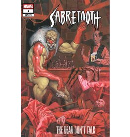 Marvel Comics Sabretooth: The Dead Don't Talk #1  Fabrizio De Tommaso Variant