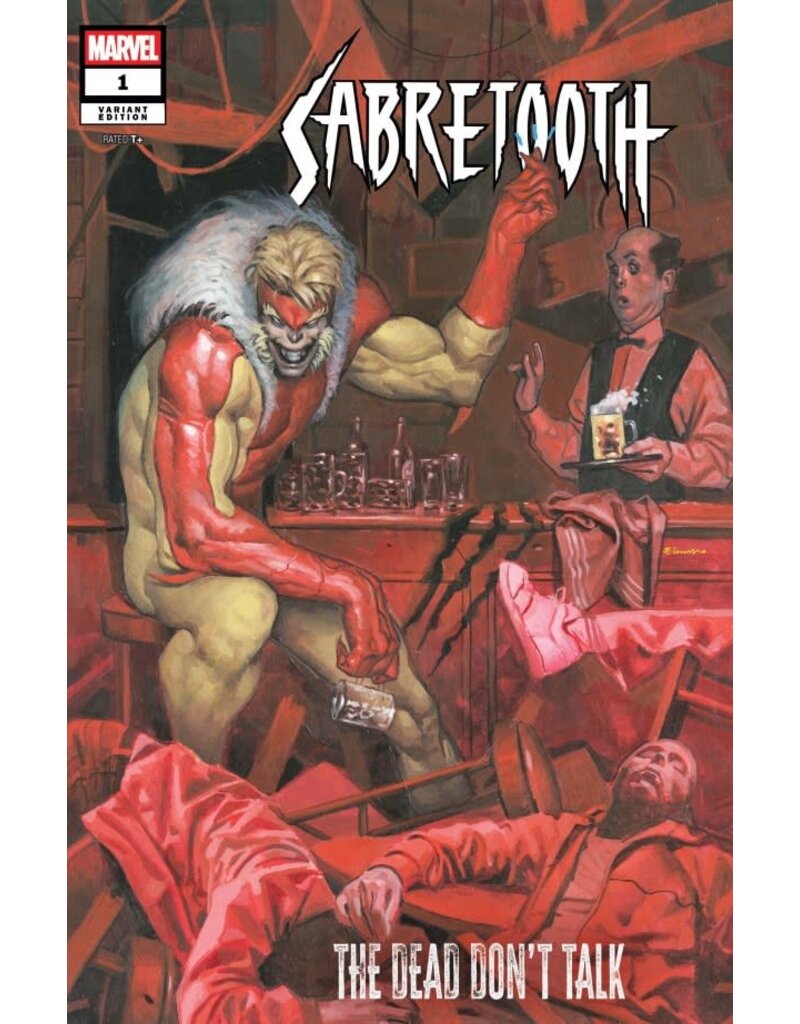 Marvel Comics Sabretooth: The Dead Don't Talk #1  Fabrizio De Tommaso Variant