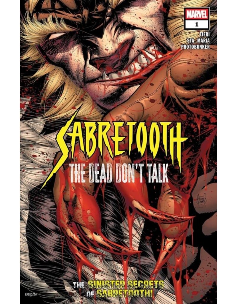Marvel Comics Sabretooth: The Dead Don't Talk #1
